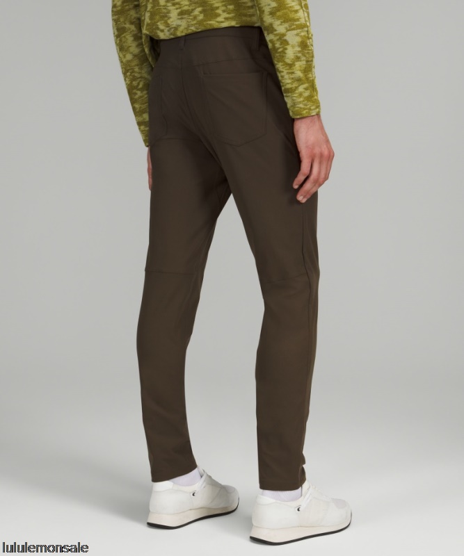 Lululemon Deutschland DELULU1057 | Lululemon Deutschland Dark Olive Abc Schmal Geschnittene Hose 32 Warpstreme